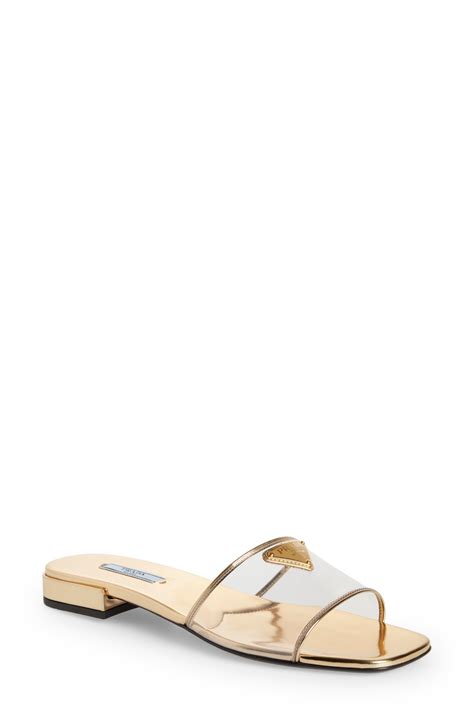 prada sandals|prada transparent sandals.